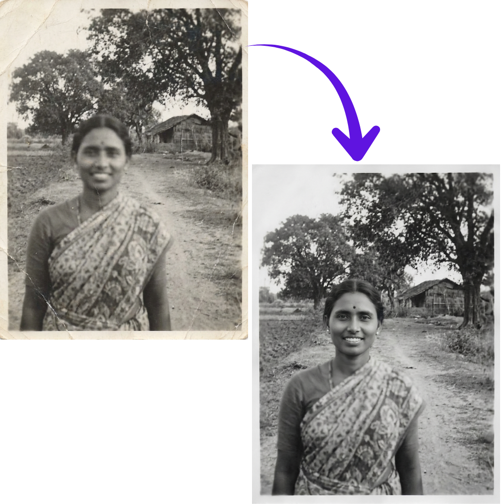 old photo enhancement example 2