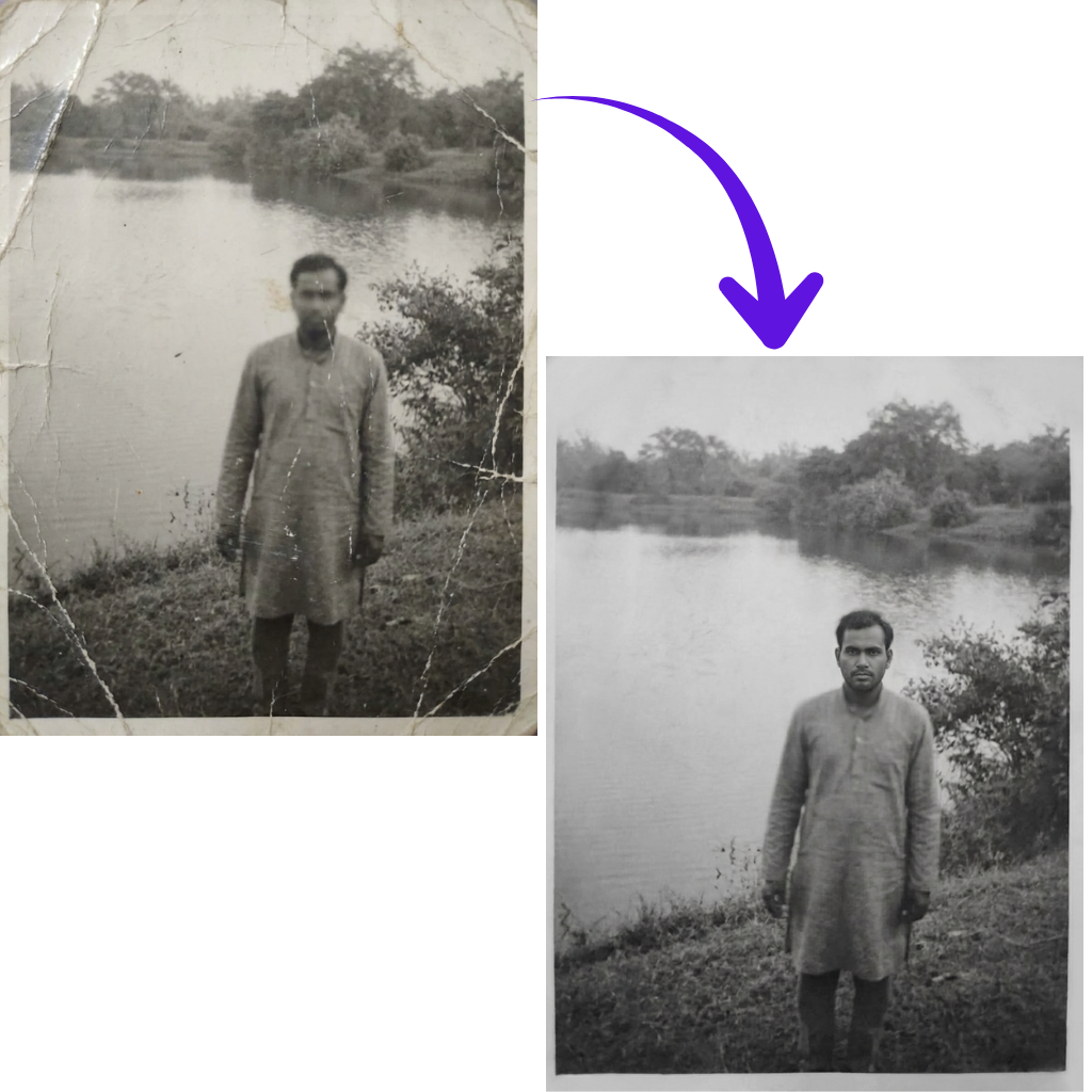 old photo enhancement example 5