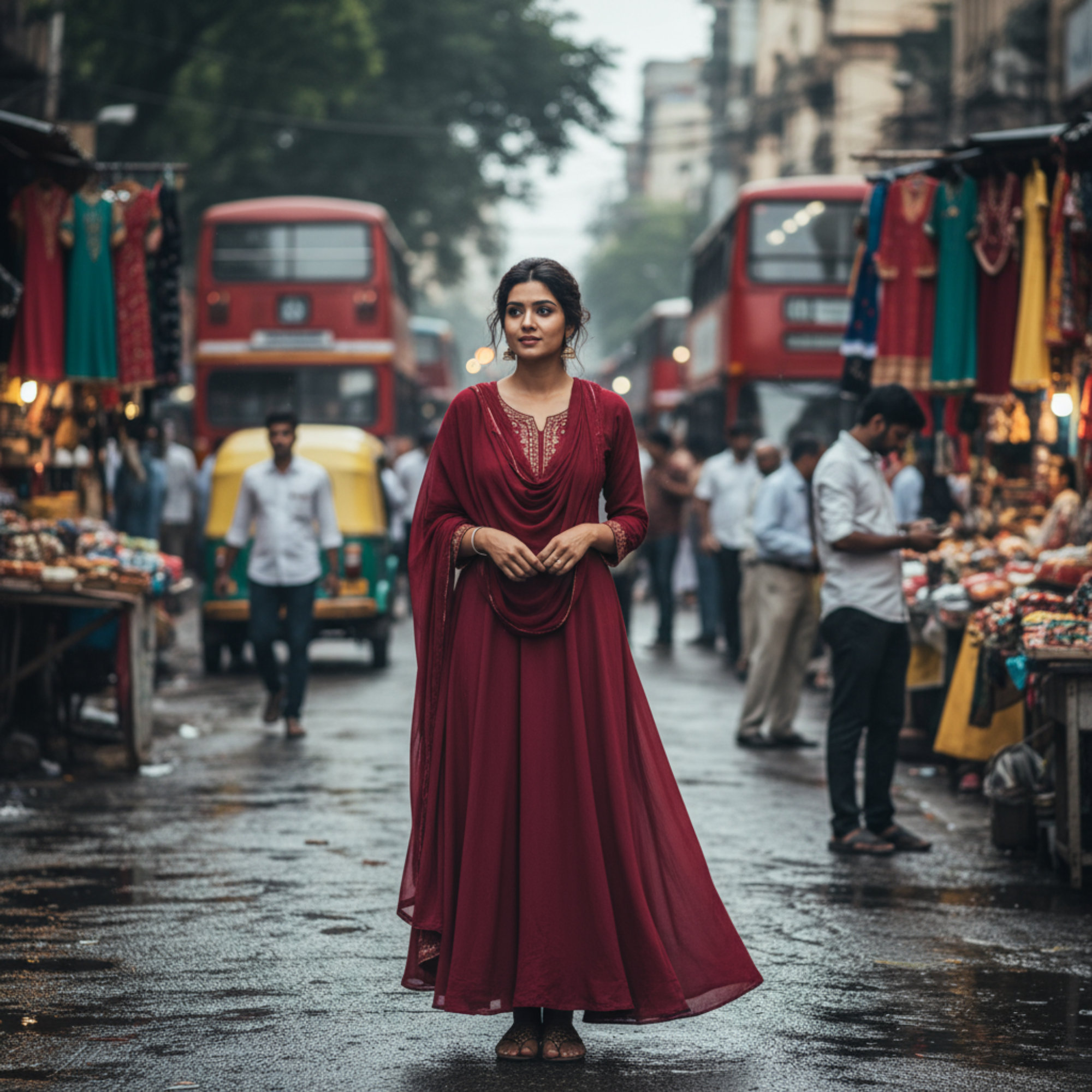 Home Woman on street