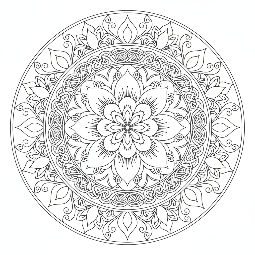 colouring page example 3